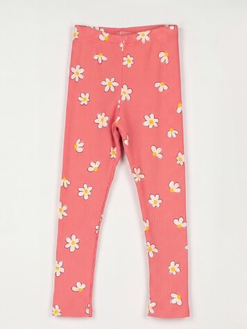 Lötiekids Leggings DAISIES all over - Coral