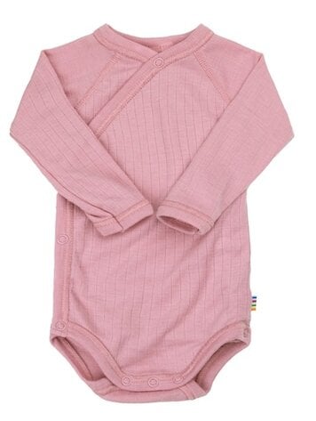 Joha 66343 122 15715 Wollen overslagromper old rose