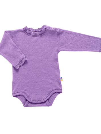 Joha 66490 197 15203 Wol/zijde romper purple