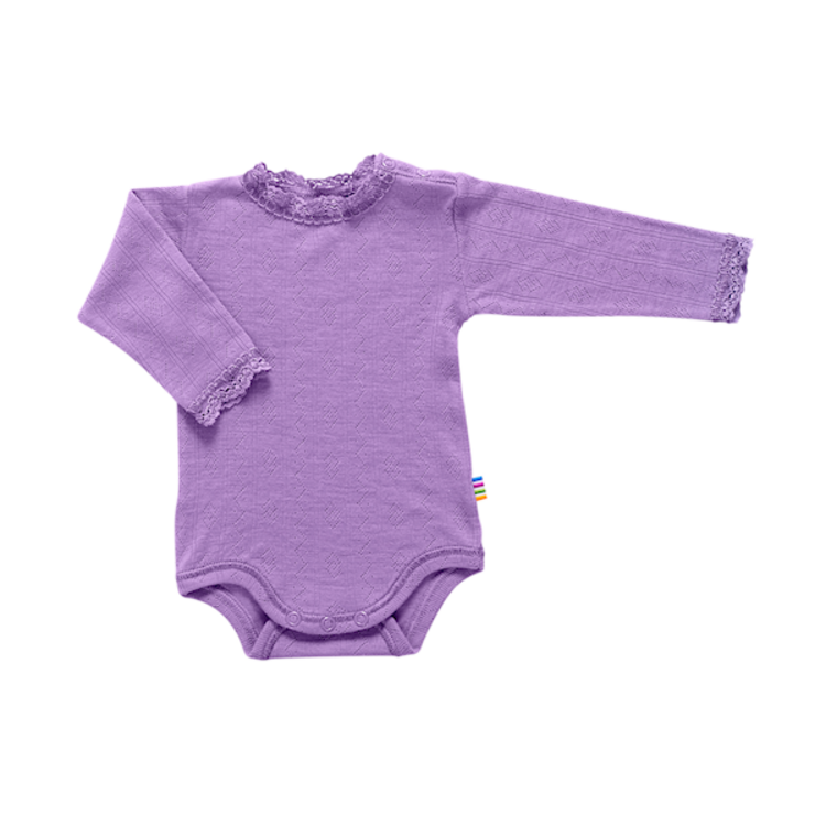 Joha 66490 197 15203 Wol/zijde romper purple