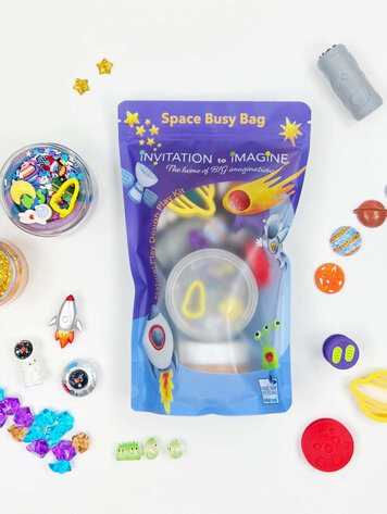 Invitation to imagine Space Busy Bag