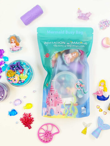 Invitation to imagine Mermaids Busy Bag