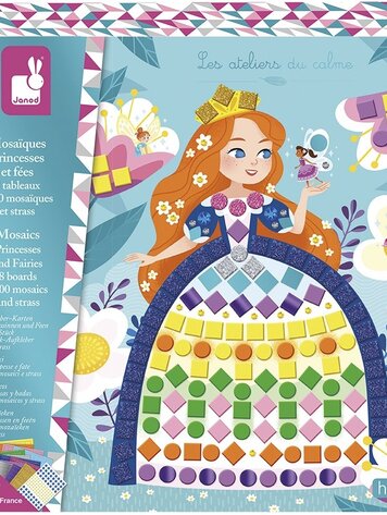 Janod Janod Atelier - Mozaiek Prinsessen en Elfjes