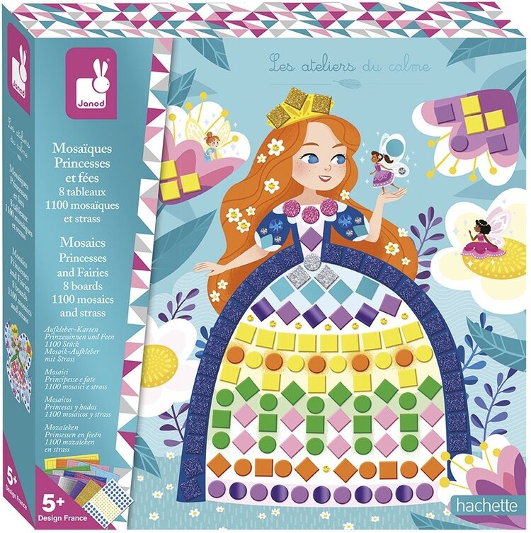 Janod Janod Atelier - Mozaiek Prinsessen en Elfjes
