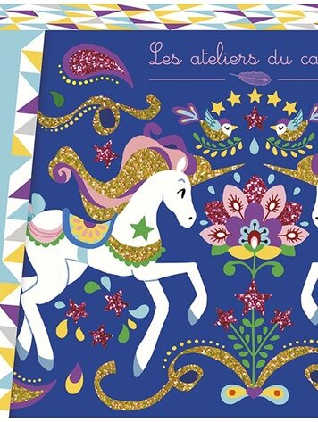 Janod Janod Atelier - Glitter Eenhoorns 7+