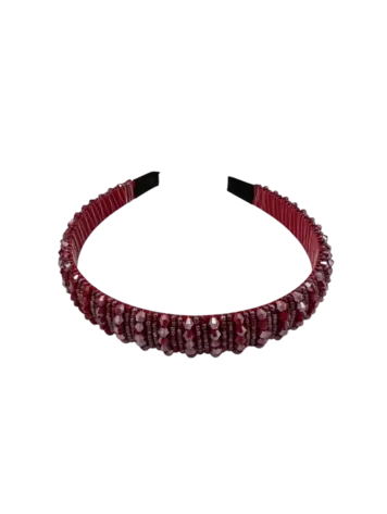 Altijd Knap Haarband Sparky Bordeaux Red