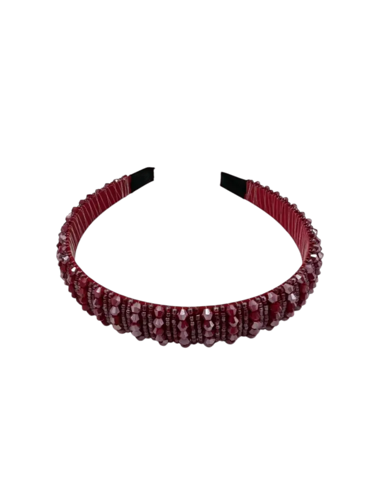 Altijd Knap Haarband Sparky Bordeaux Red