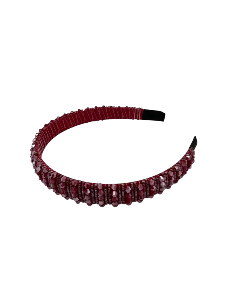 Altijd Knap Haarband Sparky Bordeaux Red