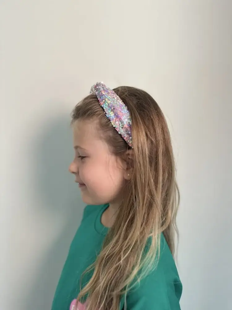 Altijd Knap Haarband Celebrate Glitter Roze