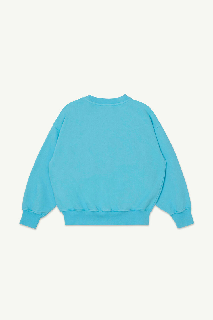 Main Story Bubble Sweatshirt Blue Topaz Fleece