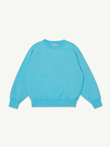 Main Story Bubble Sweatshirt Blue Topaz Fleece