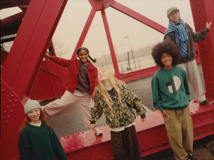 Main Story Bubble Sweatshirt Evergreen Fleece