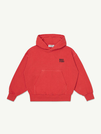 Main Story Hooded Sweatshirt Red Clay Fleece