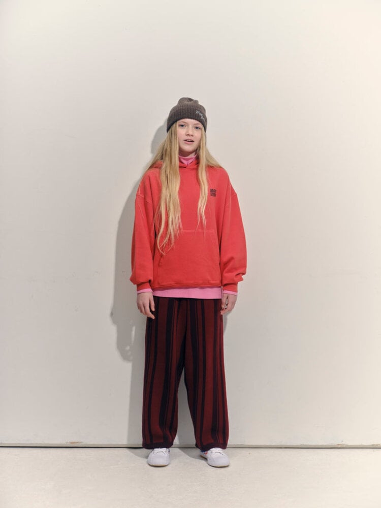 Main Story Hooded Sweatshirt Red Clay Fleece