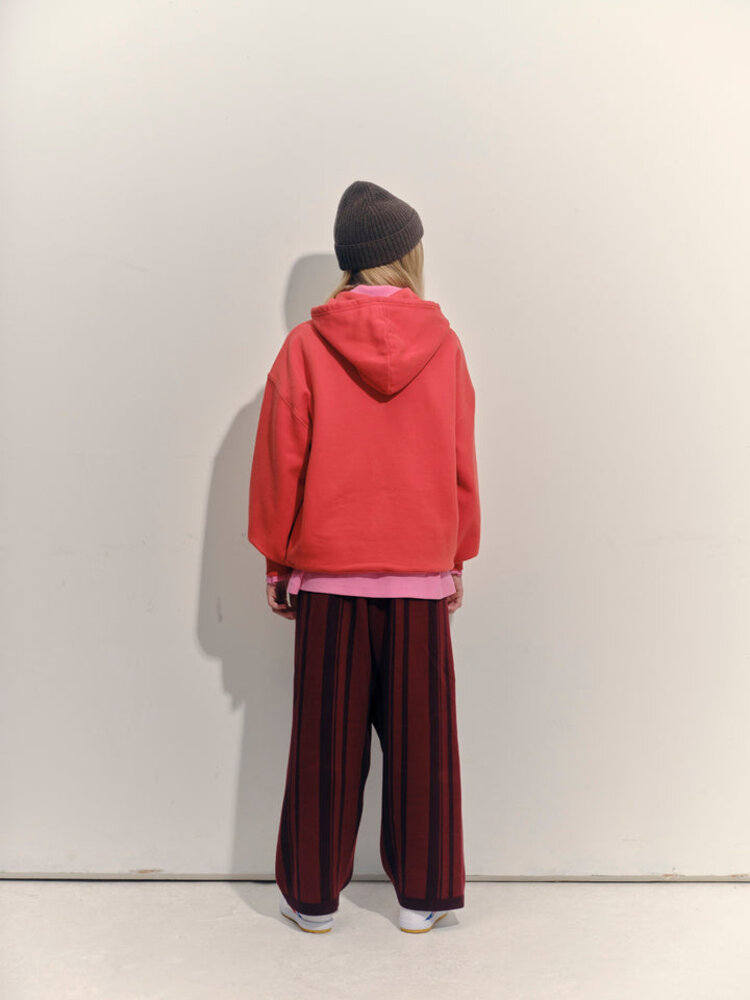Main Story Hooded Sweatshirt Red Clay Fleece