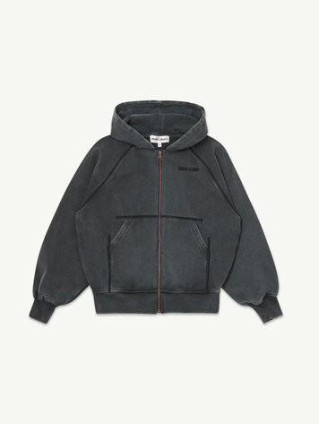 Main Story Zipped Hoodie Phantom Fleece
