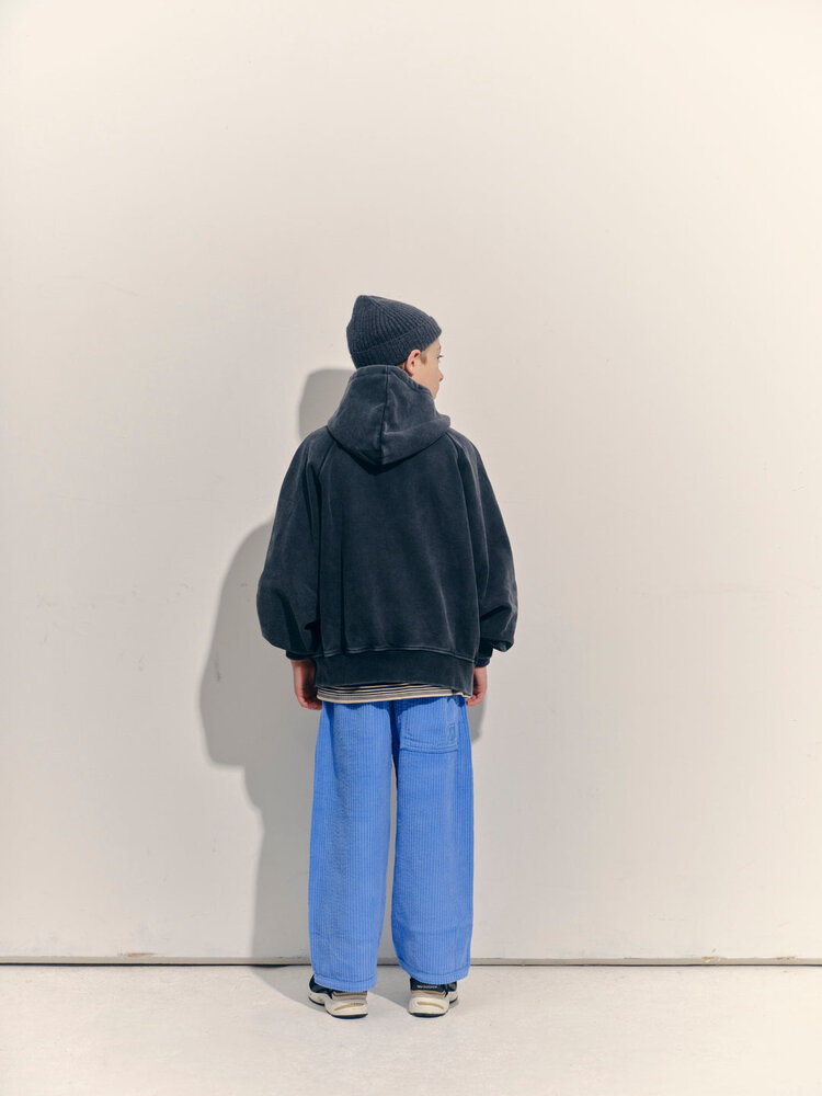 Main Story Zipped Hoodie Phantom Fleece