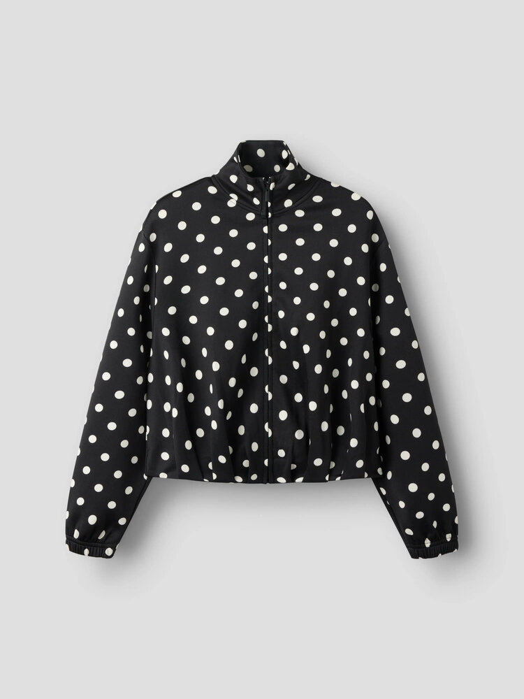 Name It 13266971 NKFONEA ZIP BALLON SWE UNB Zwart