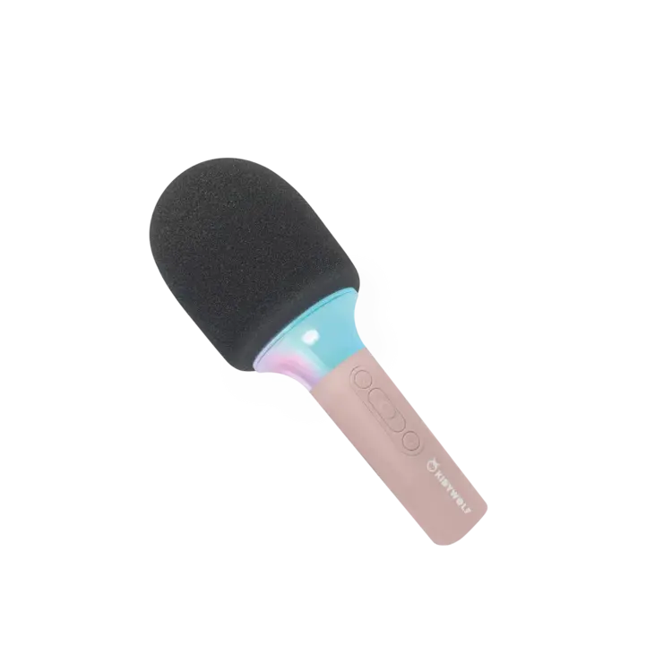 Kidywolf KIDYMIC Karaoke microfoon roze