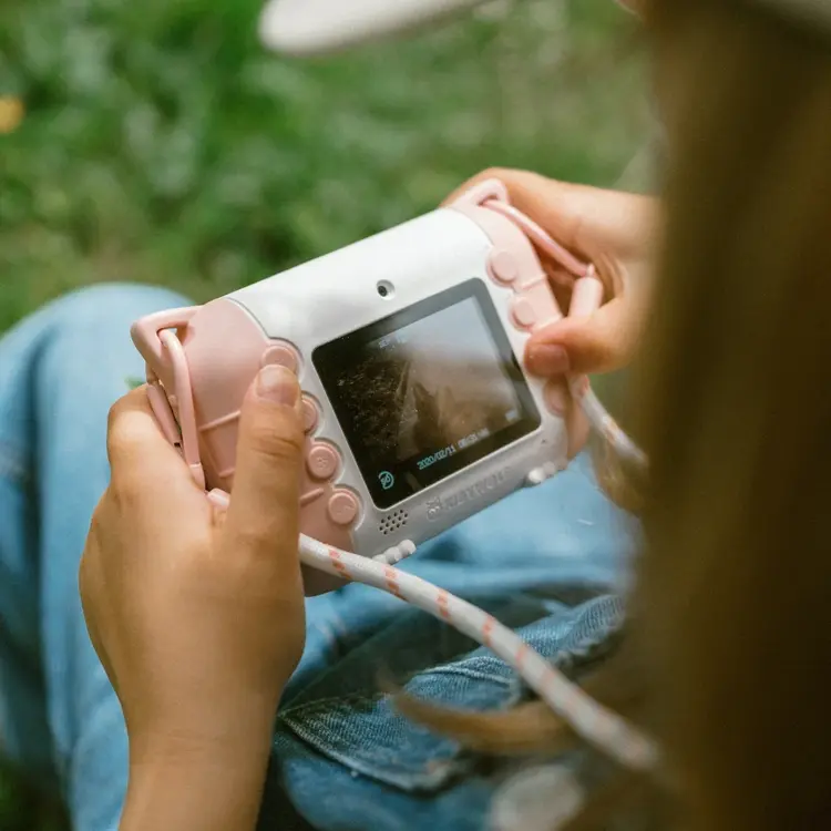 Kidywolf KIDYPRINT Kindercamera met thermische printer roze