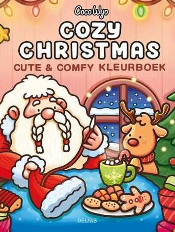 Deltas Cozy Christmas Cute & Comfy kleurboek Coco Wyo