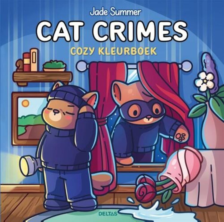 Deltas Cat Crimes - Cozy kleurboek Jade Summer