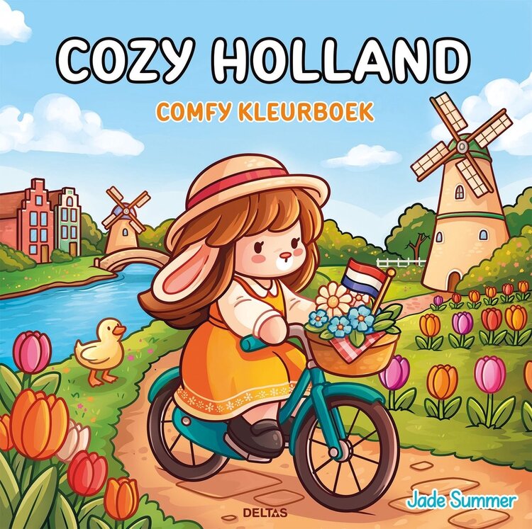 Deltas Cozy Holland Comfy kleurboek Jade Summer