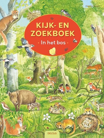 Deltas Kijk- en zoekboek - In het bos
