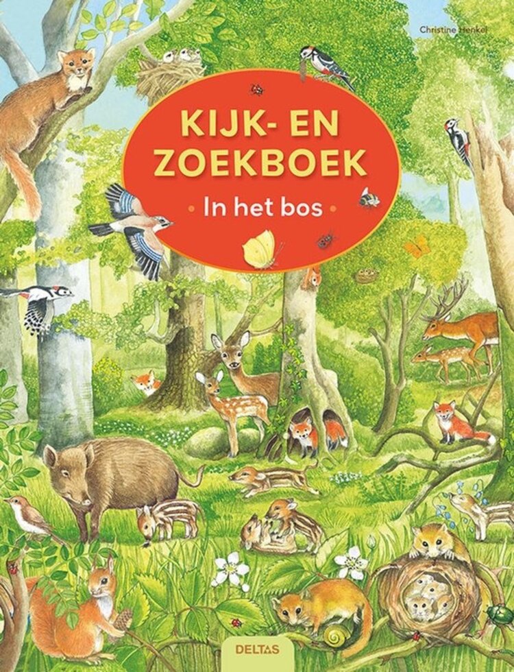 Deltas Kijk- en zoekboek - In het bos