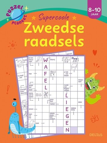 Deltas Puzzelplaneet - Supercoole Zweedse raadsels (8-10 jaar)