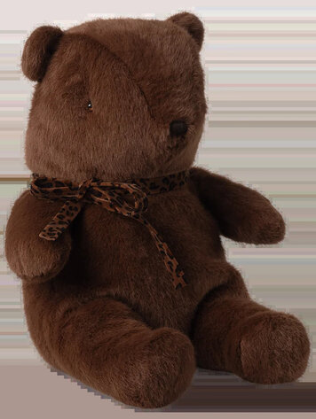 Maileg Teddy bear plush medium - dark chocolate