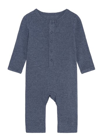 Fixoni Romper Rib Melange 7929 Vintage Indigo Melange
