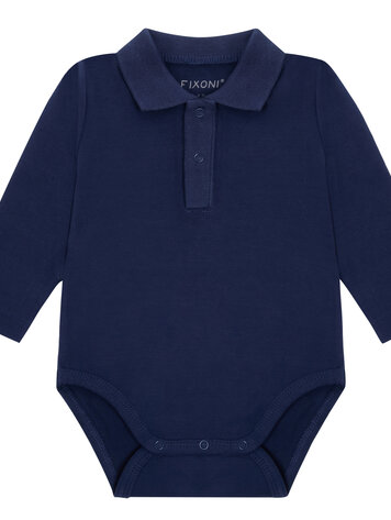 Fixoni Romper met kraag 7555 Navy Blazer