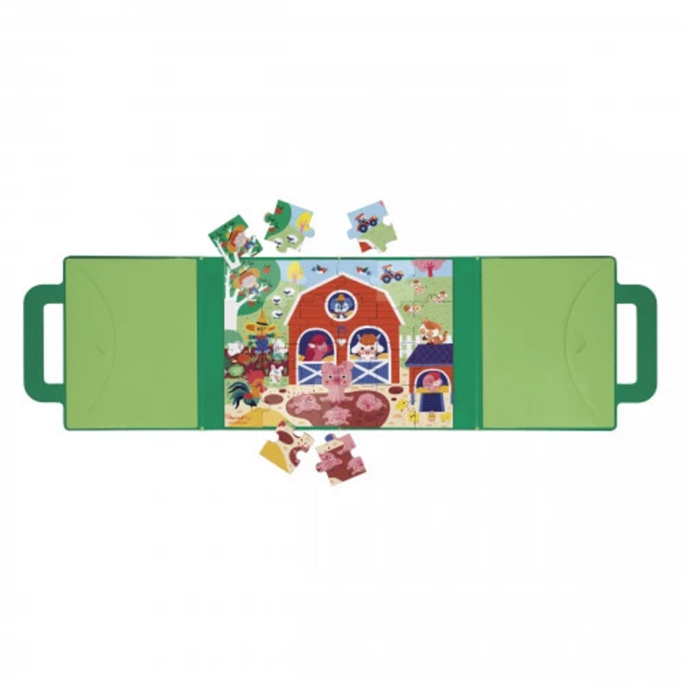 Janod Magnetipuzzel - Boerderij 24 stukjes