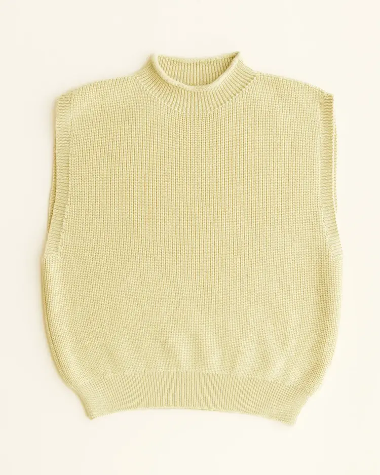Hvid Vest Helle Adult Light Yellow