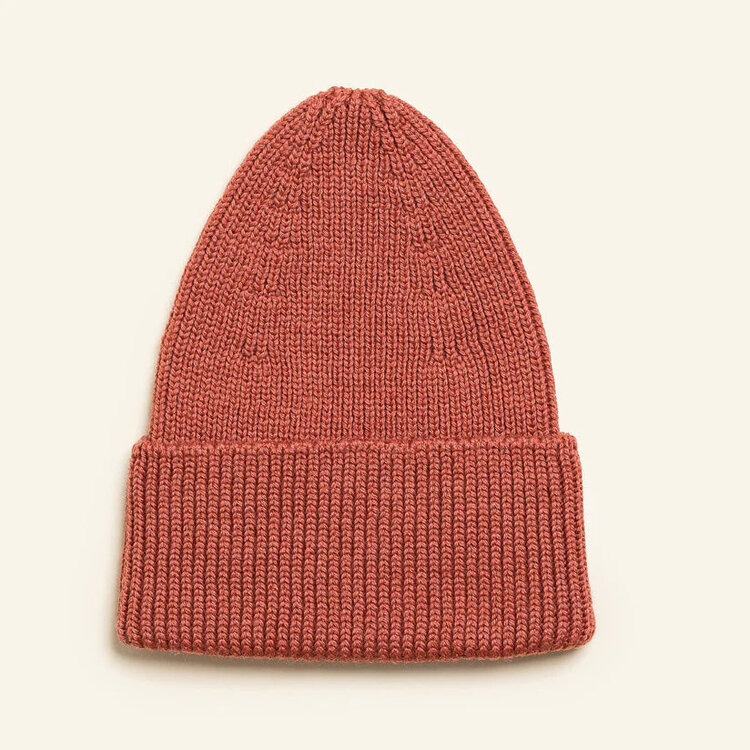 Hvid Beanie Fonzie KIDS - Wild Berry