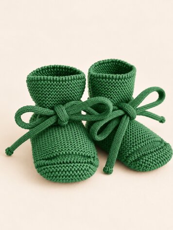 Hvid Booties - Grass