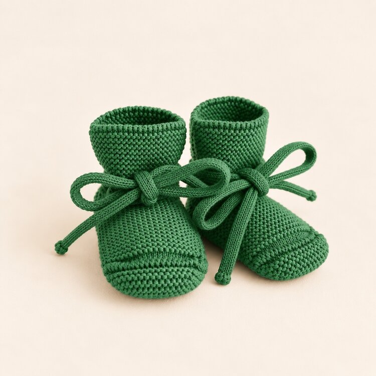 Hvid Booties - Grass