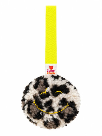 Colori Ribelle Speenknuffel smiley leopard