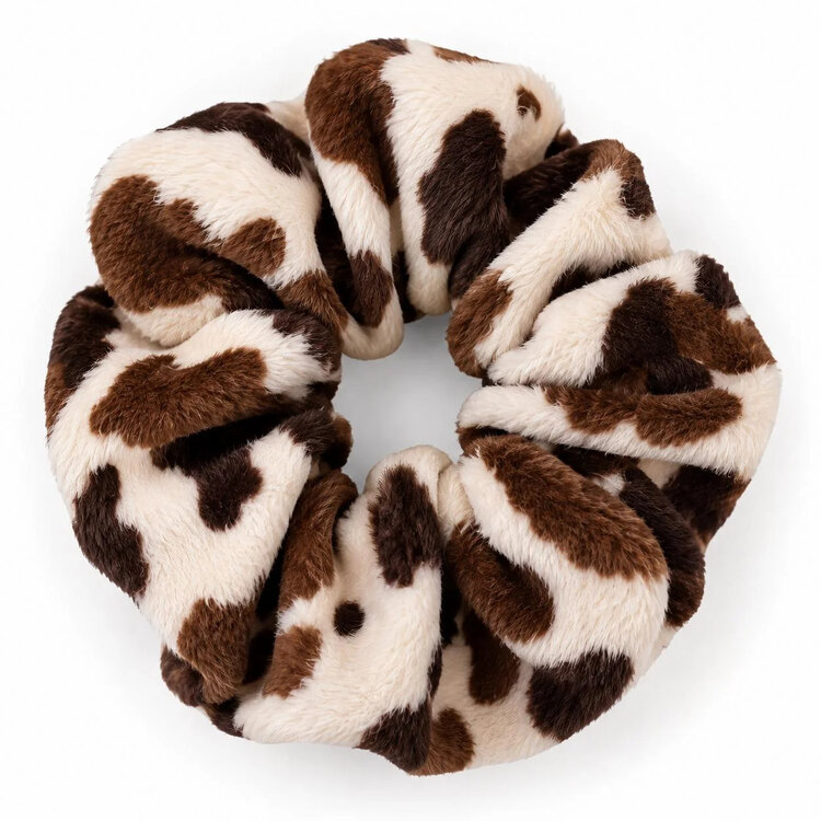 Colori Ribelle Scrunchie faux koeienprint