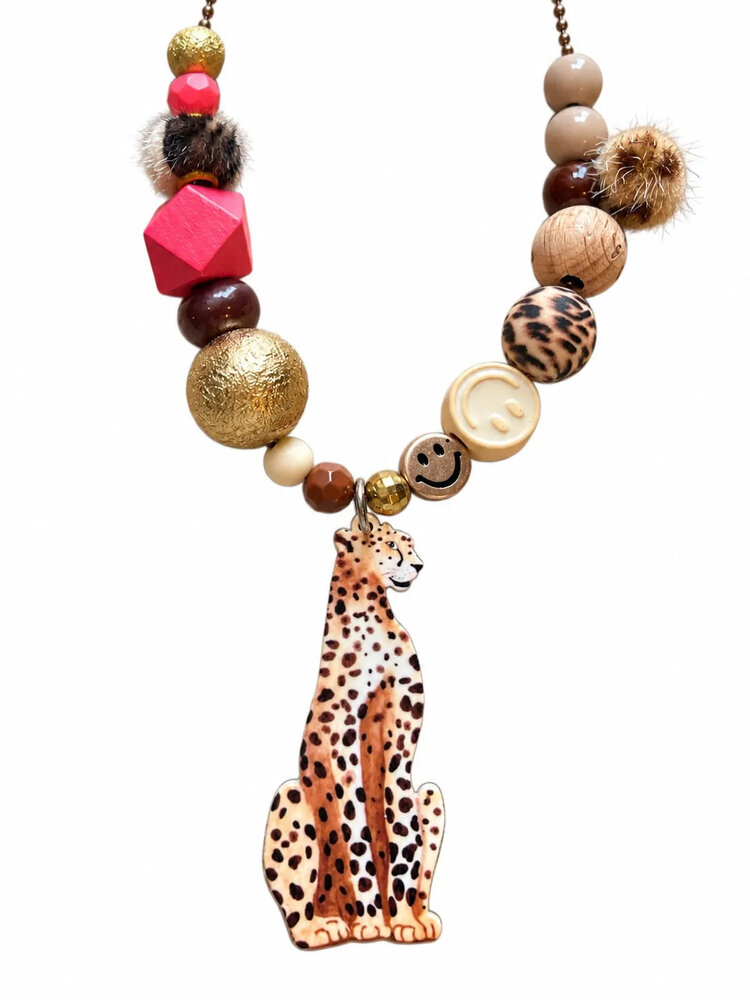 Colori Ribelle Ketting leopard