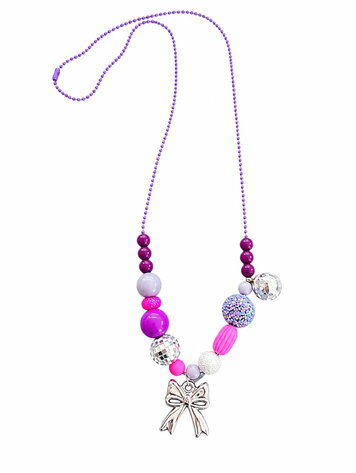 Colori Ribelle Ketting zilveren strik