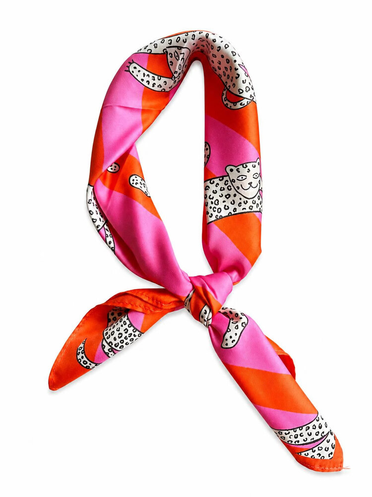 Colori Ribelle Sjaaltje roze panter