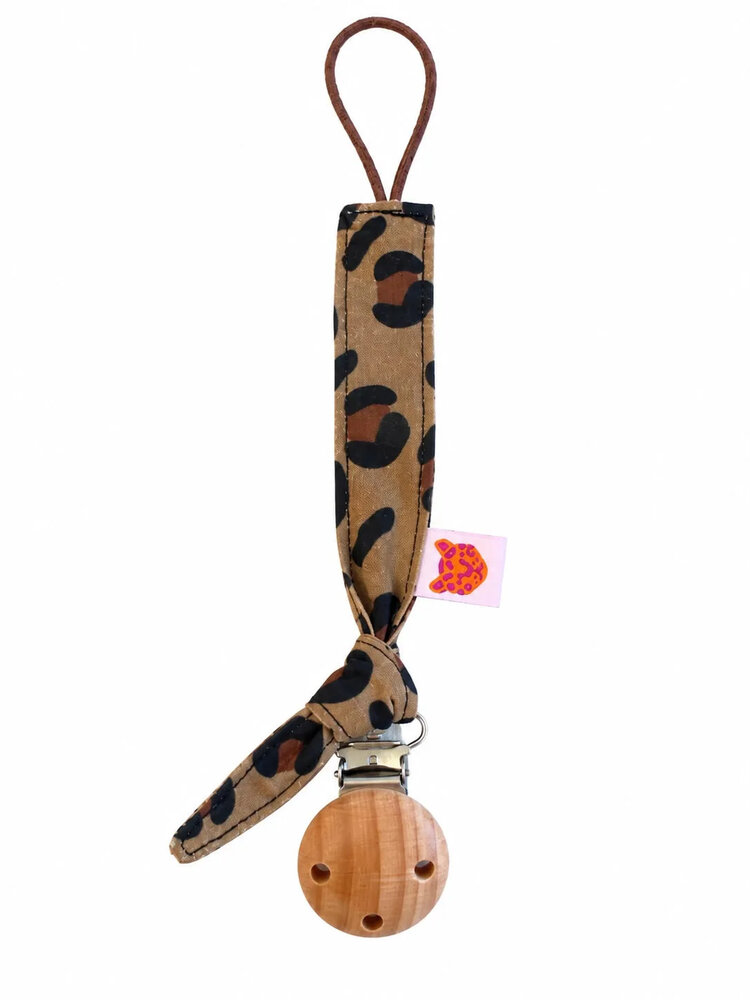 Colori Ribelle Speenkoord knoop leopard