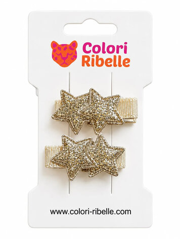 Colori Ribelle Babyspeldjes glitterster goud