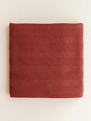 Hvid Blanket Freddie Wild Berry
