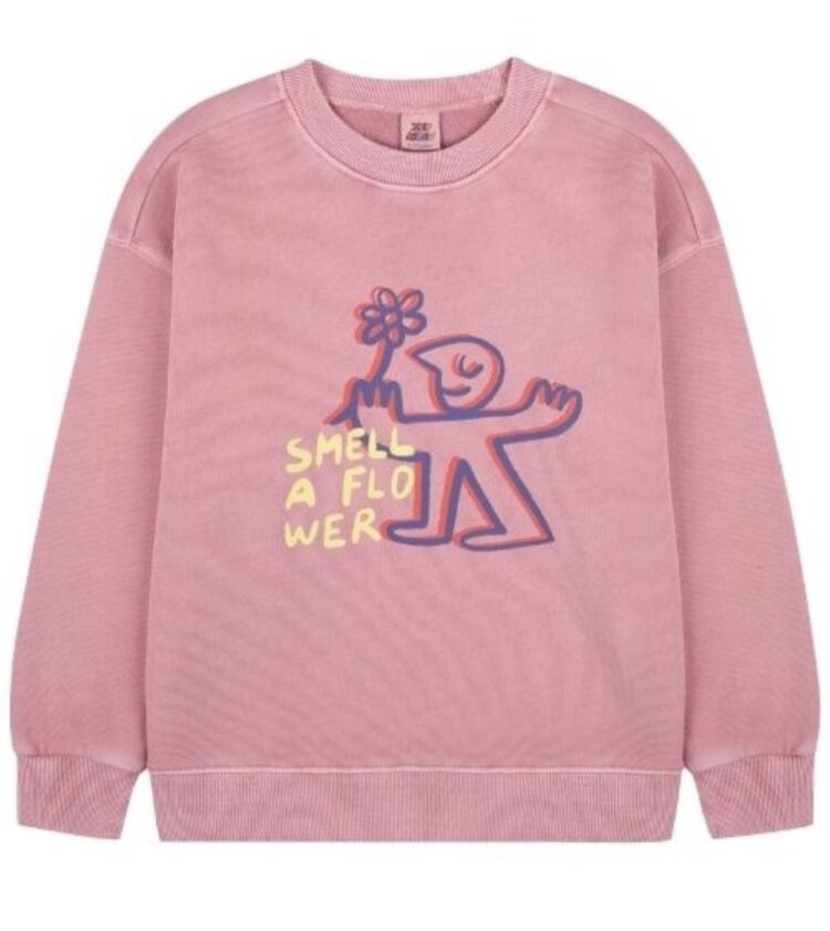 Jelly Mallow Flower Sweatshirt