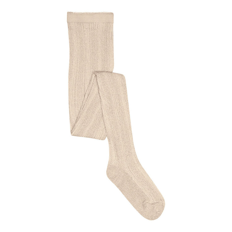 MP Denmark 10 17017 4109 Celosia glitter tights Ecru