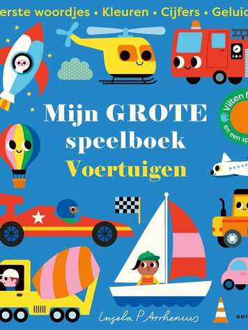 Mijn grote speelboek voertuigen 2+