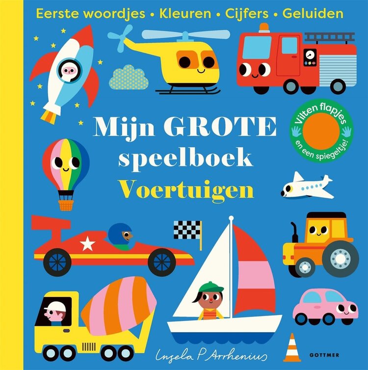 Mijn grote speelboek voertuigen 2+